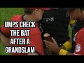 Cardinals ask to check hitters bat after he hits a grand slam, a breakdown