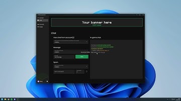 Send messages using AFK Console Client