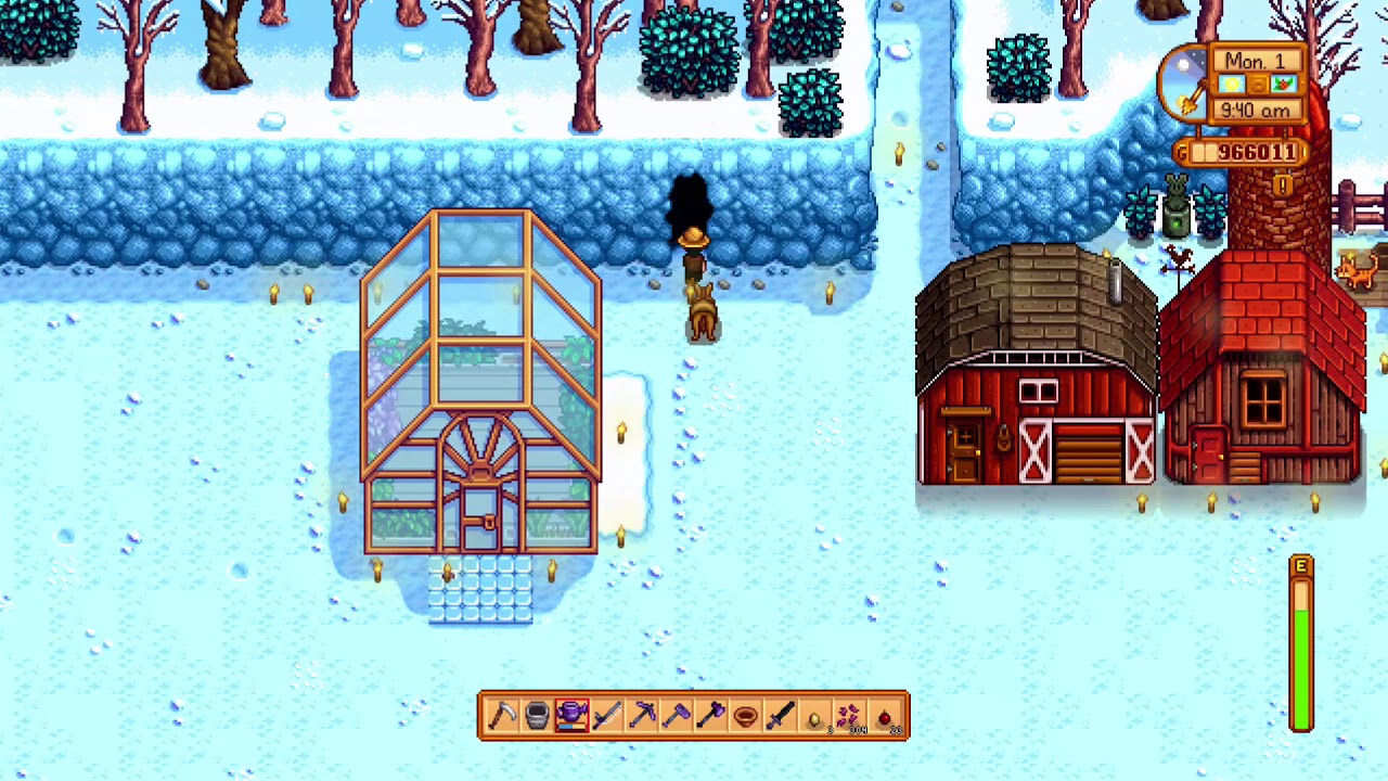 Snowfall and Missing BundlesStardew Valley Part 81 YouTube