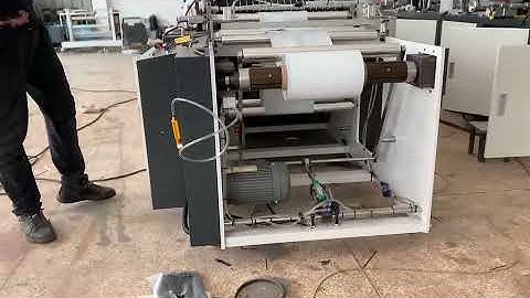 full auto pre-open roll express courier bag machine