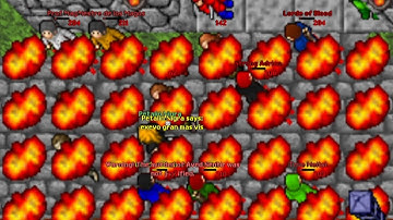 (PK) Ultimate Explosions in front of the Depots! (Amera 2005 - RL Tibia 7.4) Petalin Nigra