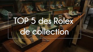 Spécial investissement : le TOP 5 des Rolex de collection !