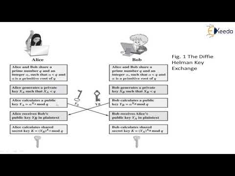 Diffie Hellman Algorithm | Cryptography and System Security thumbnail