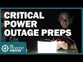 6 Critical Preps to Survive a Short-Term Winter Power Outage