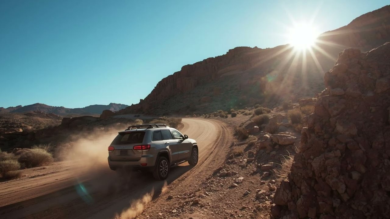 Tranquil Mountain Ride – 4K SUV Ambience for Modern Homes | 4K Frame TV Art