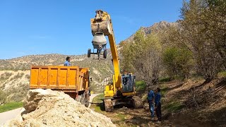 Construction of a new transportation road for amazing cars, CAT773B, 2024 , by Truck 1,466 views 1 month ago 13 minutes, 44 seconds