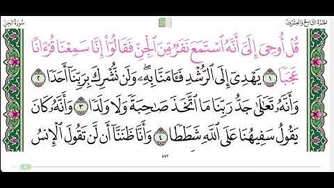 سورة الجن من الآية ١ إلى ٤ القارئ محمد أيوب