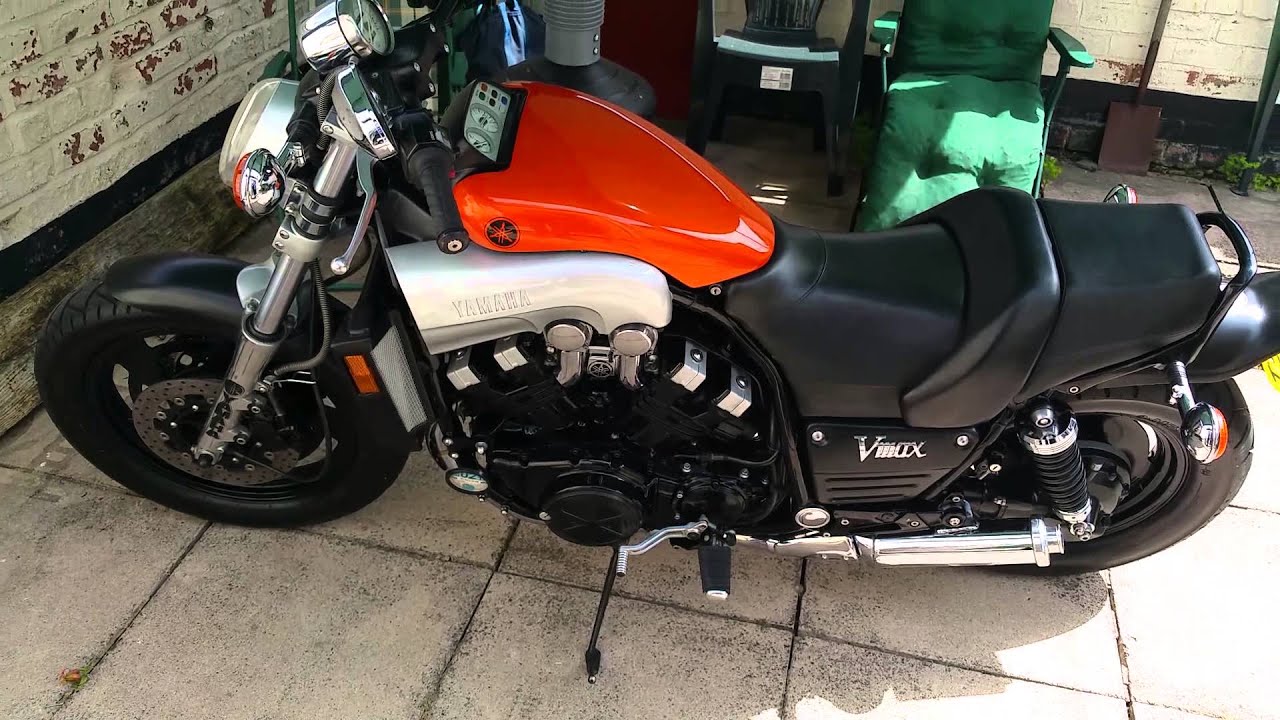 Yamaha vmax 1200 with marving exhaust YouTube