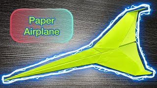 How to fold a paper airplane ✈️ | Easy DIY Airplane | Origami Plane