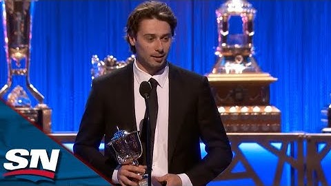 Canucks Defenceman Quinn Hughes Recieves 2023-24 Norris Trophy For Most Outstanding defenceman