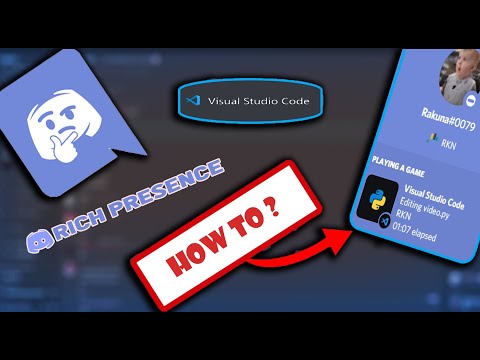 VS Code Discord rich presence tutorial thumbnail