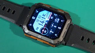 SENBONO C20 PRO - BT Calling Military Smartwatch - Unboxing and Feature review (link in description)