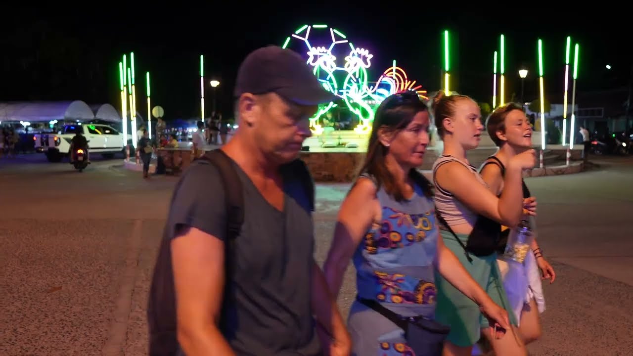 Koh Phangan Thong Sala Walking Street Saturday Night Festival