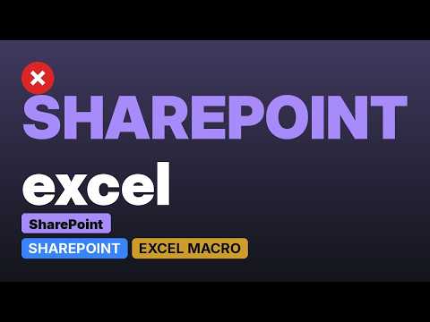 Sharepoint: Excel Macros in Sharepoint