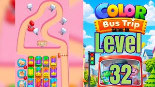 Color Bus Trip level 32 Walkthrough Solution 