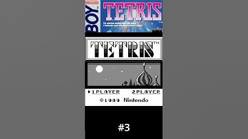 Random retro pick: Tetris (Game Boy, 1989) 🟩▶️