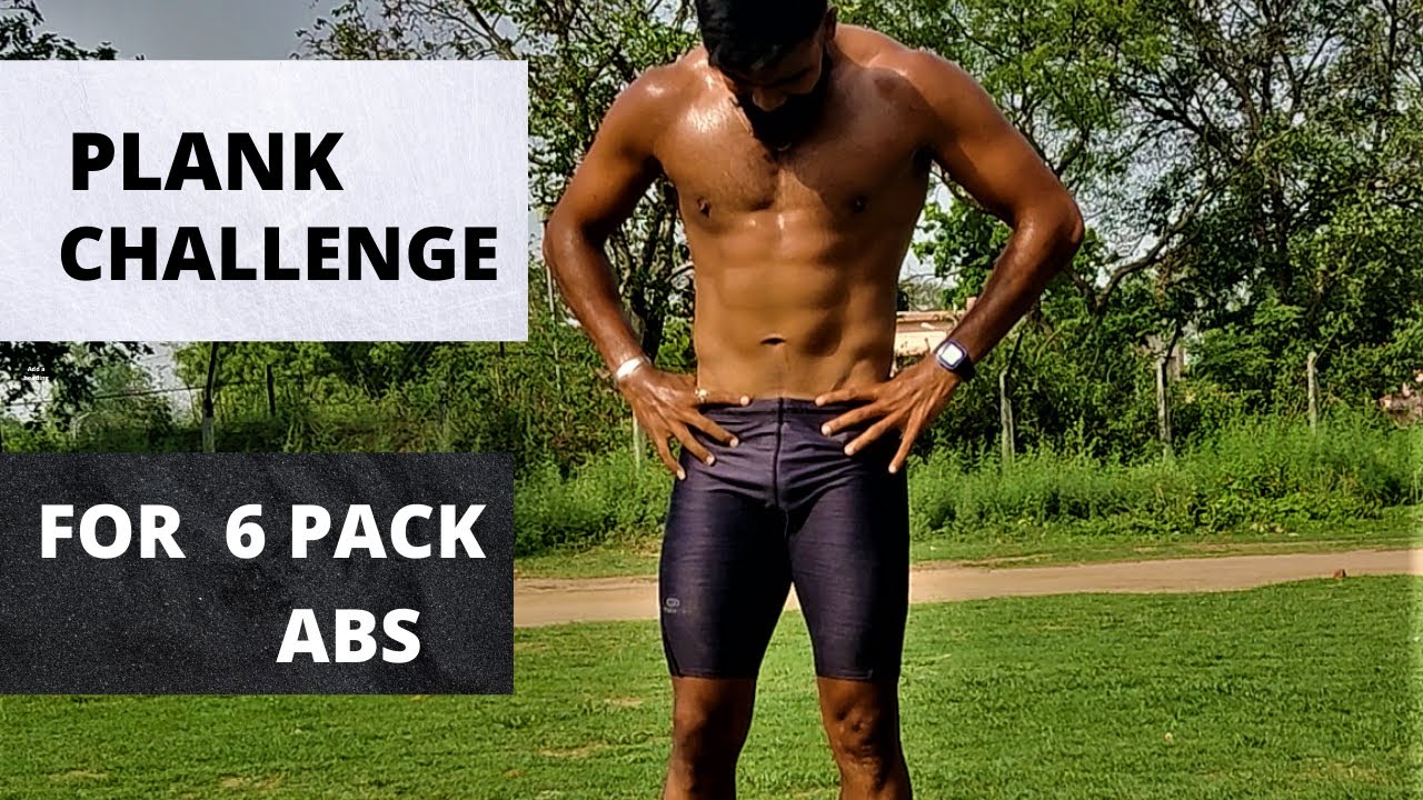 4 MIN Plank Challenge to GET 6 Pack Abs (28 Days Challenge) - YouTube