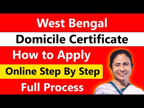 How to Apply West Bengal Domicile Certificate | WB Local Residential Certificate | @KnowledgeBongo
