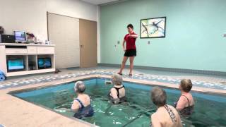 Water walking at the Pieters Family Life Center