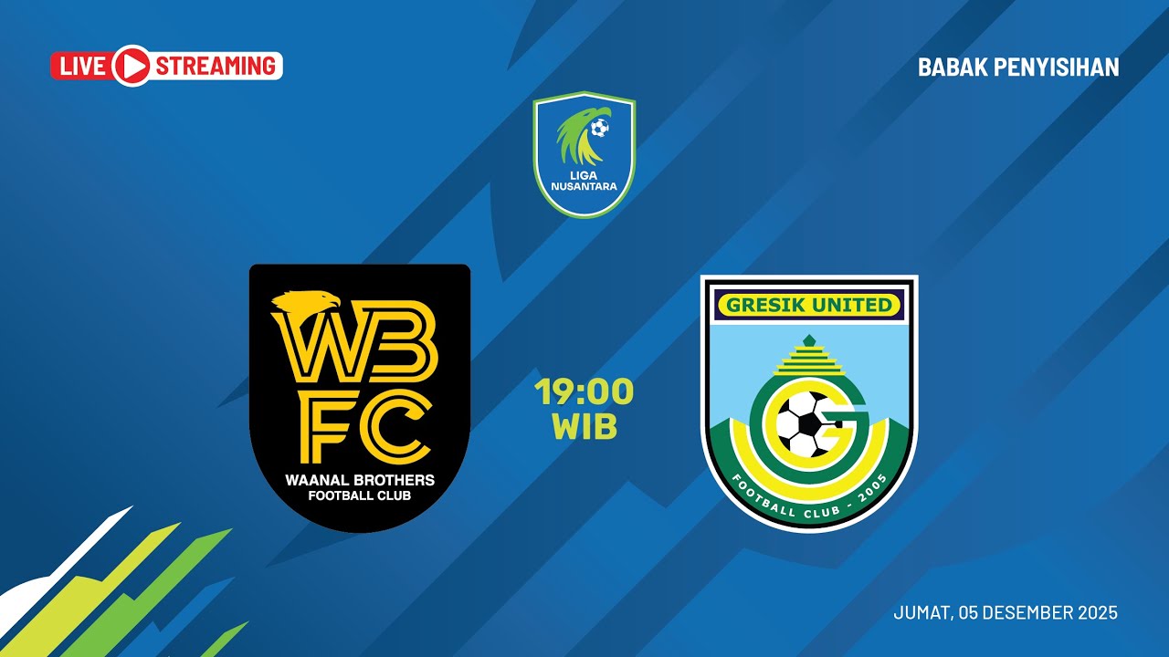 Liga Nusantara | Waanal Brothers vs Gresik United | Grup Stage