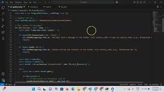 A telegram chatbot with firebase integration using javascript
