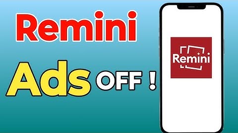 How To OFF Ads in Remini || Remini App Turn Off Ads | 2025