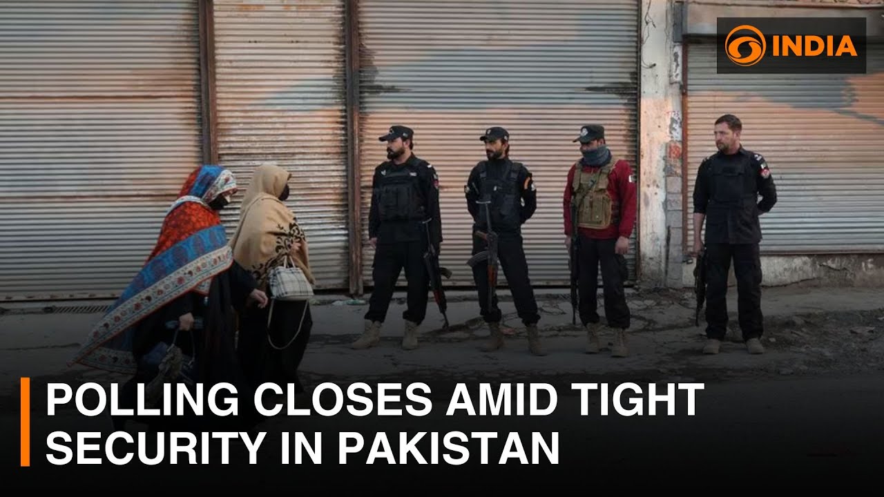 Polling closes amid tight security in Pakistan | DD India Live