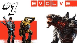 Evolve - Multiplayer Match 1 - GOLIATH RETURNS - (XboxOne/PS4) [HD]