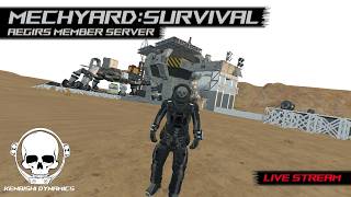 💀 Mechyard:Survival [Ep.01] Establishing Kenbishi Dynamics | Space Engineers | Live Stream 💀