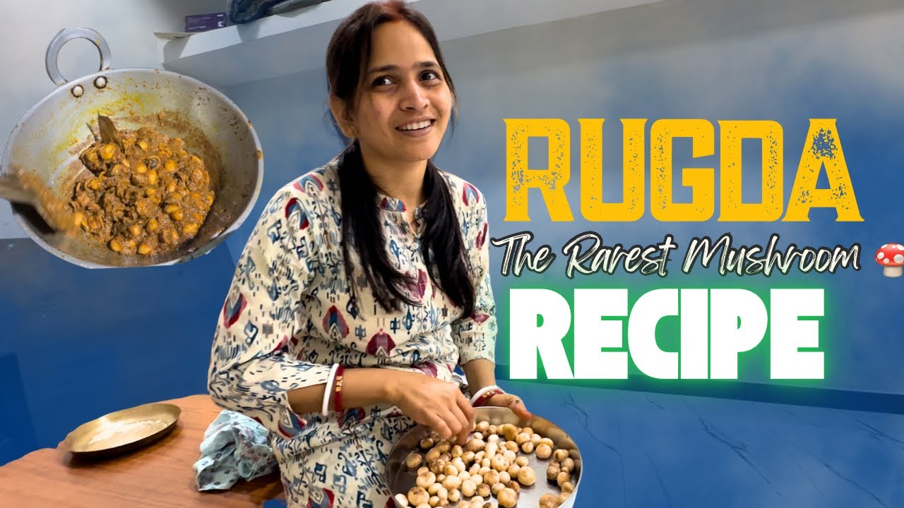 Maguda Rugda Jharkhand’s Famous Rugda Mushroom Recipe 😍Desi Style Rugda Cooking 😋 ...