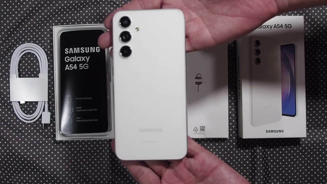 SAMSUNG GALAXY A54 5G Unboxing & First Impression | 三星Galaxy A54