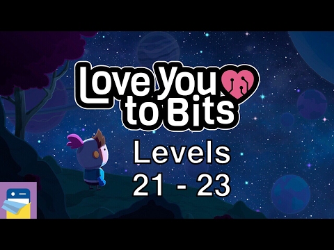 Love You to Bits: Levels 21 22 23 Walkthrough Including All Bonus Items (by Alike Studio)