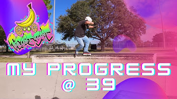 Aggressive Inline Skate Progression 2022~ 39 and Rollin