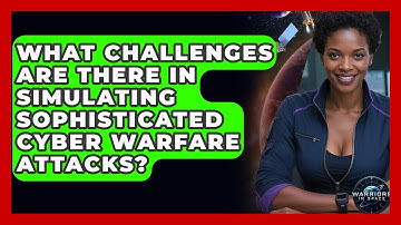 What Challenges Are There In Simulating Sophisticated Cyber Warfare Attacks? - Warriors In Space