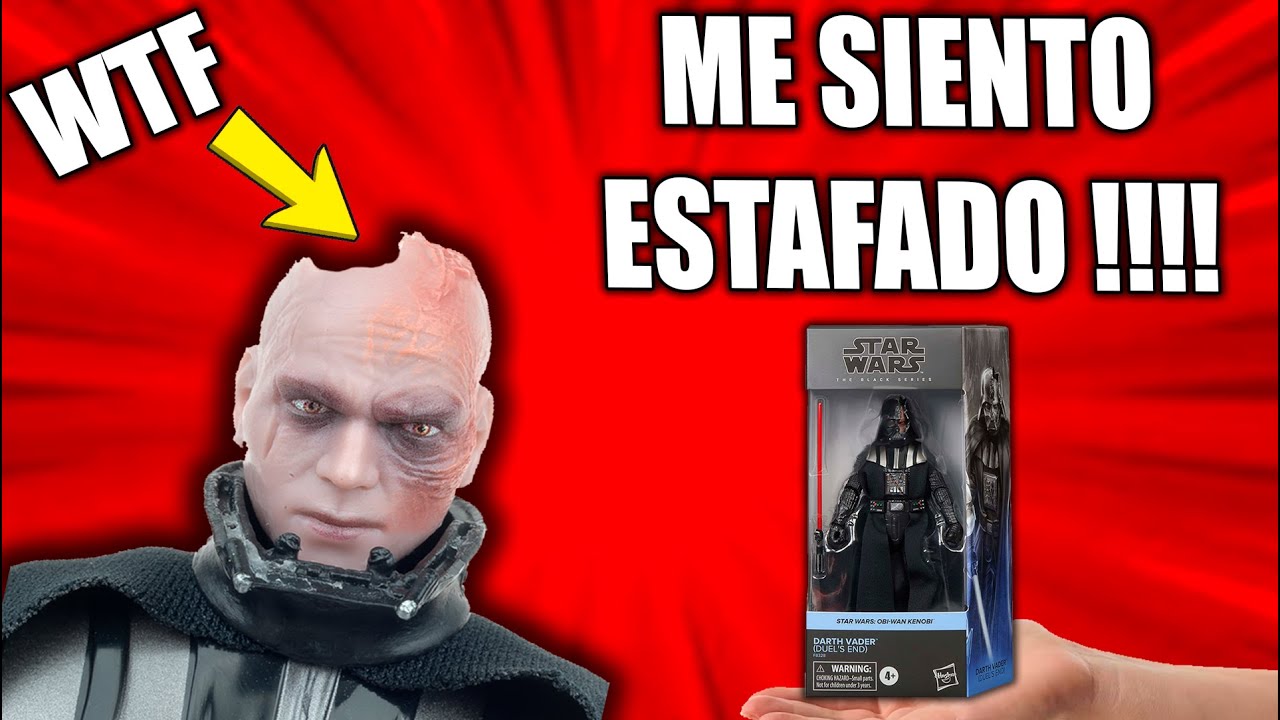 Tremenda decepcion darth vader black series vs vintage collection 