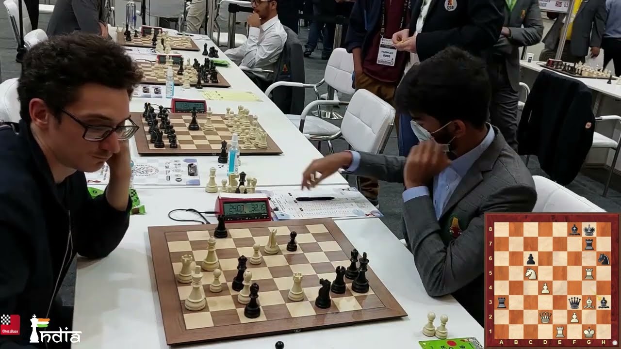 44th Chess Olympiad 2022 R8: India vanquishes USA, Gukesh now India #2 and  World #20 - ChessBase India