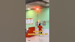Orang hebat Mematikan arus listrik terbakar bertegangan tinggi#shorts