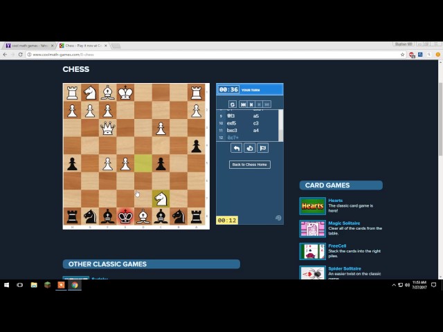 Chess Games at Coolmath Games