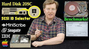 Apple HD20SC SCSI ID Selector & Benchmarks