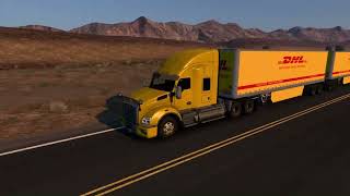 ¡Full Cajas Secas | Neumáticos (30 t) | Kenworth T880 | American Truck Simulator!! #ats #traileros