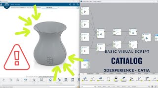 3DEXPERIENCE Visual Scripting | CATIA Automation Tutorial - CATIALOG