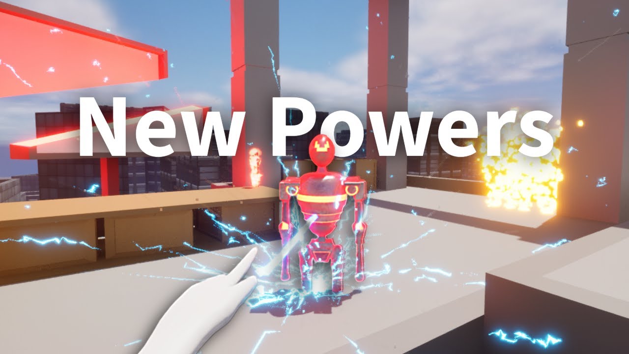 I created new superpowers for my game