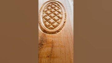 Ultra Clean CNC Wood Carving | Pure ASMR with Deep & Smooth Cuts 🪚✨ #cncwood #woodcraft