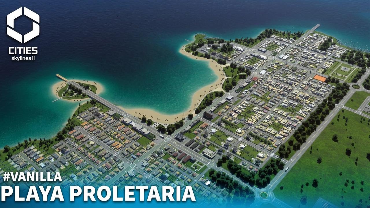 Vanilla 05: Explorando la Playa de los Petroleros en Cities: Skylines 2