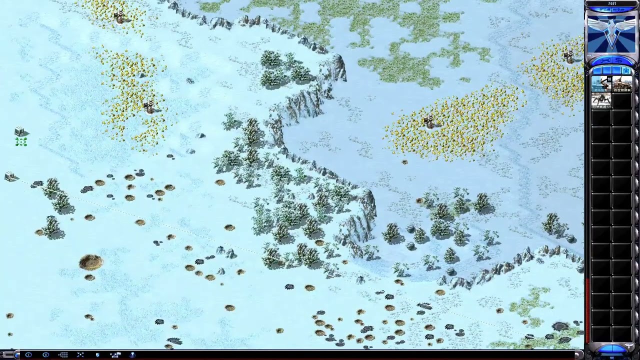 红警冰天混战极限翻盘！敌人恼羞成怒连续使用三种外挂搞死我！ vid