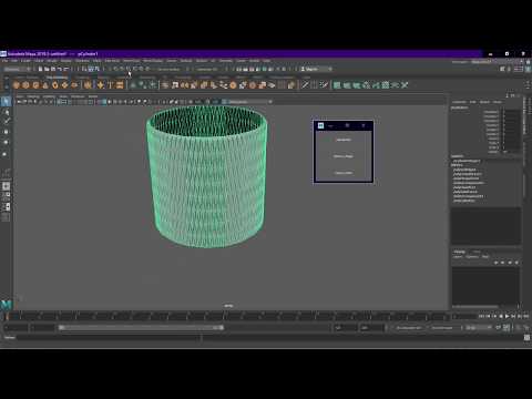 Maya Diamond Shape Script