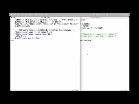 Functions in Python