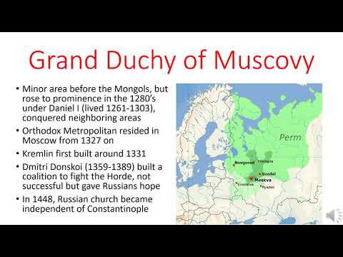 Video: The Defeat Of Novgorod In 1478 And The Emergence Of A 