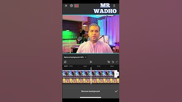 How to Remove Video Background #shorts #shortsfeed #shortfeed #capcut #removebackground