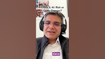The Big AI Concern for CISOs – Security Risk or Game Changer? #ai #cybersecurity #security